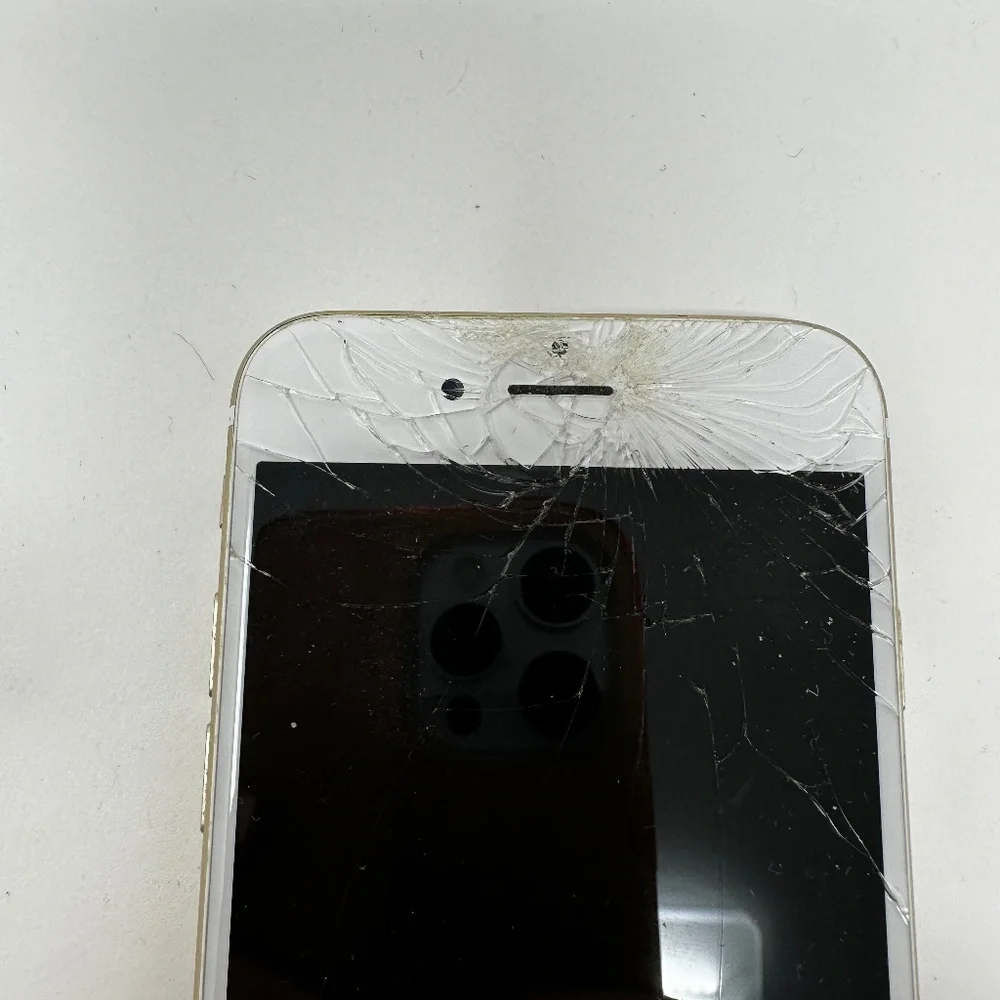 Apple iPhone 6 A1549 Gold White Cell Phone FOR PARTS ONLY